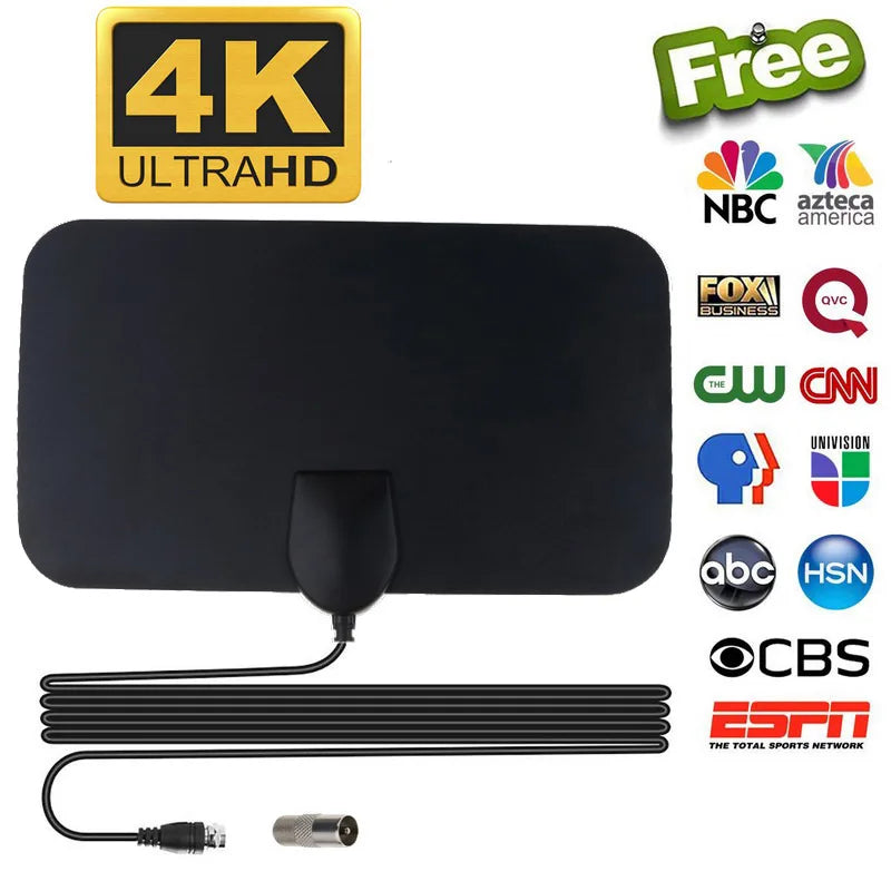 4K High Gain HD TV Antenna with Booster