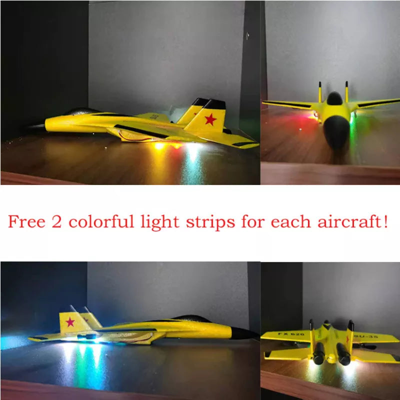 RC Plane SU-35 with LED Lights