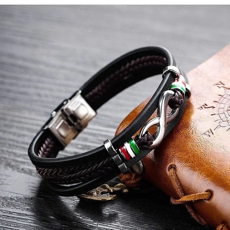 Leather Wrap Bracelet