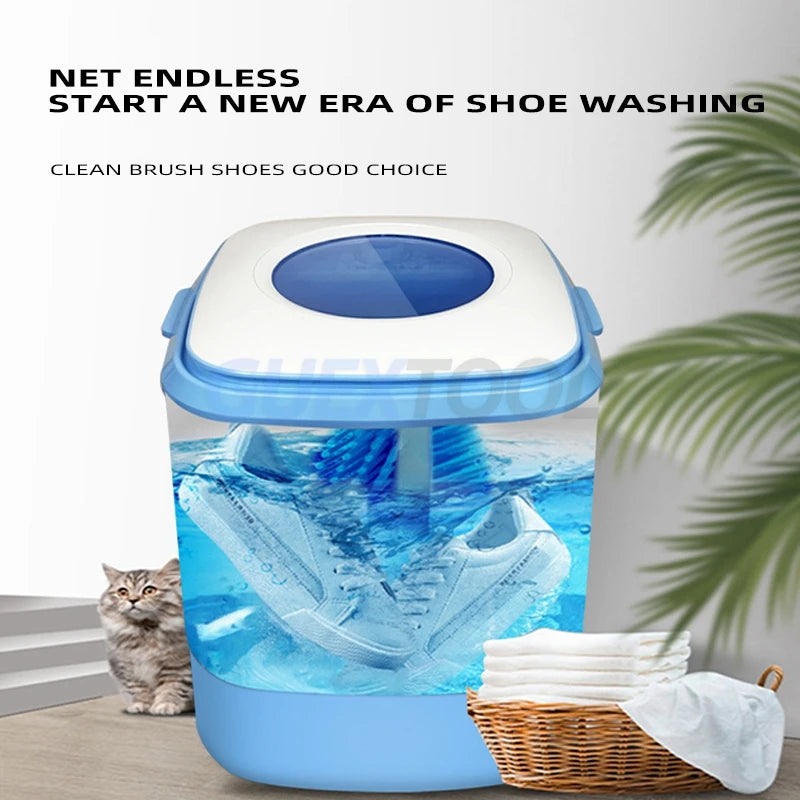 Dual-Purpose Shoe Washing Machine