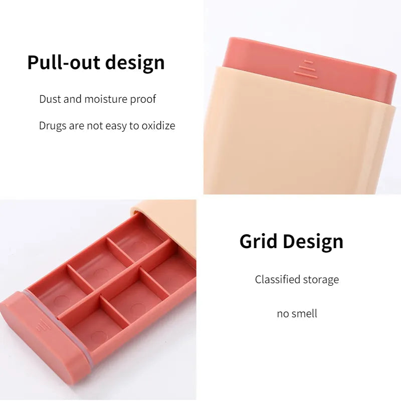 Portable Mini Pill Organizer