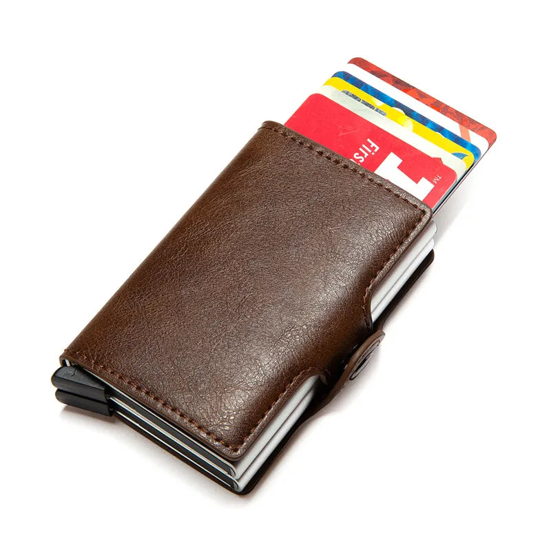 RFID Blocking Leather Men's Wallet