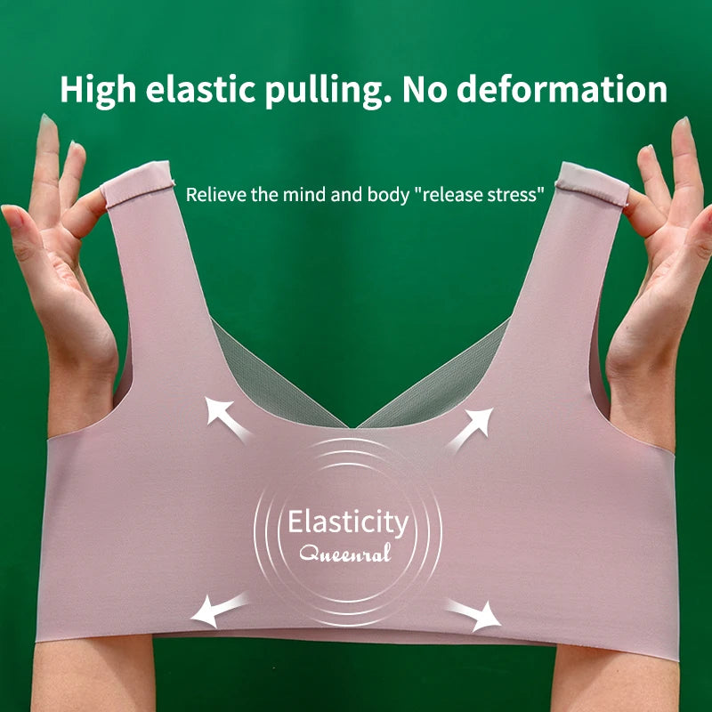 Stylish and Supportive Wireless Bra