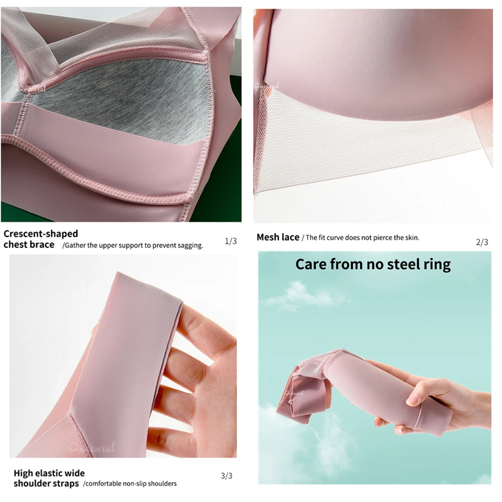 Stylish and Supportive Wireless Bra