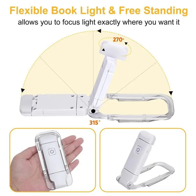 Versatile USB Bookclip Lamp
