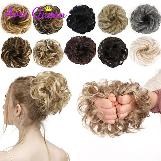 Synthetic Hair Ring Wrap