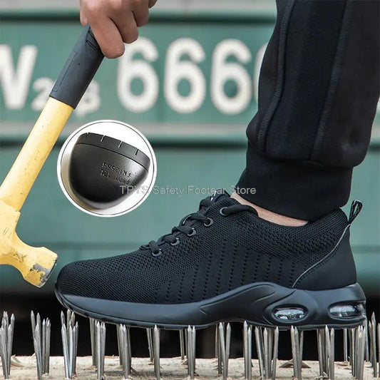 Indestructible Steel Toe Work Sneakers