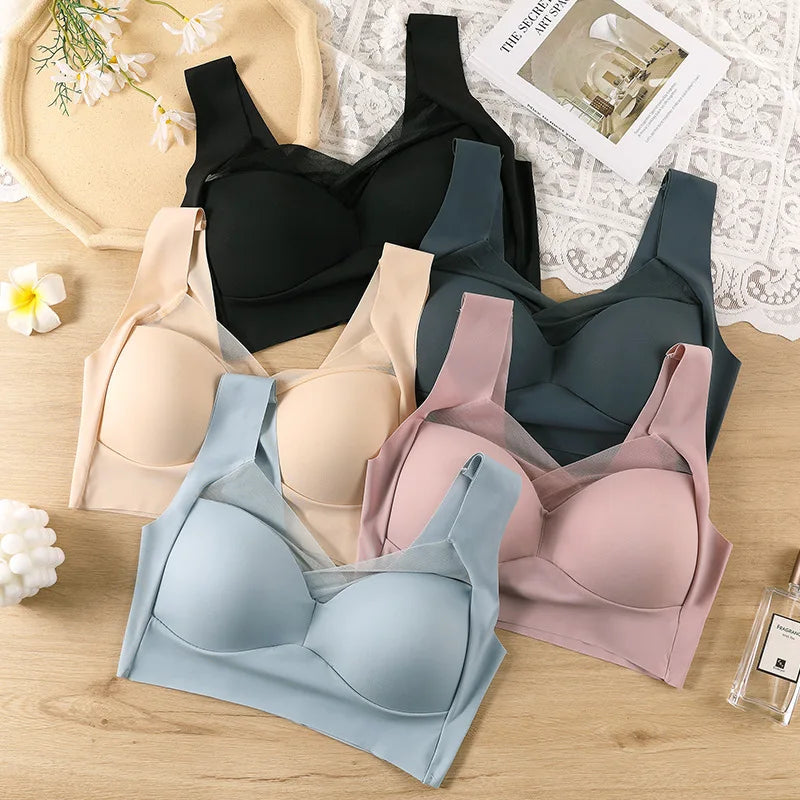 Stylish and Supportive Wireless Bra